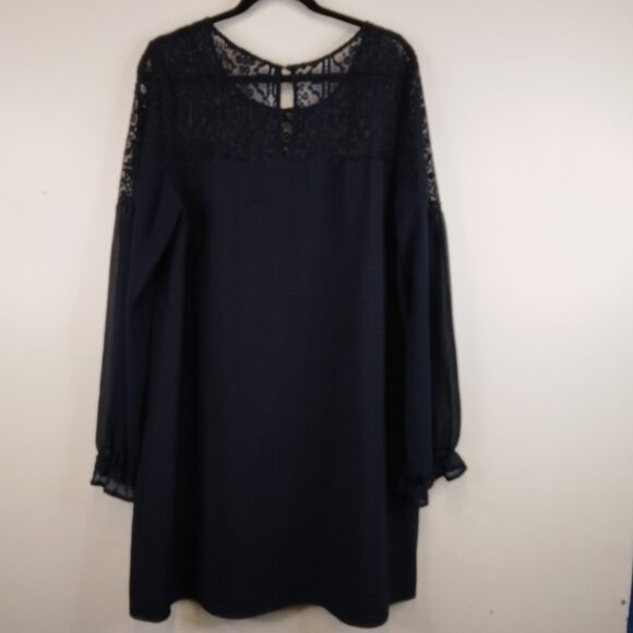 Umgee Lace BlueTunic Dress Size 2XL - Picture 6 of 11
